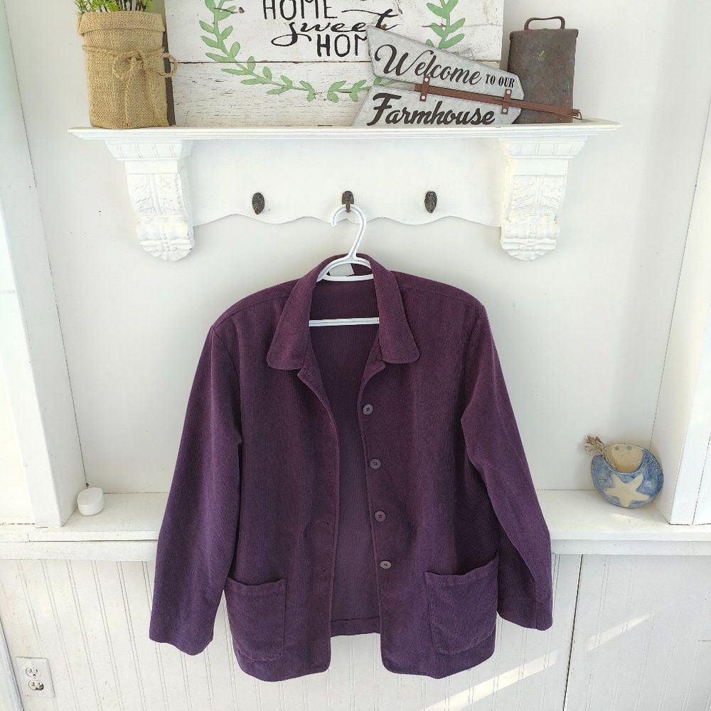 Size 12 - Blazer - Purple from Separate Editions by Koret,